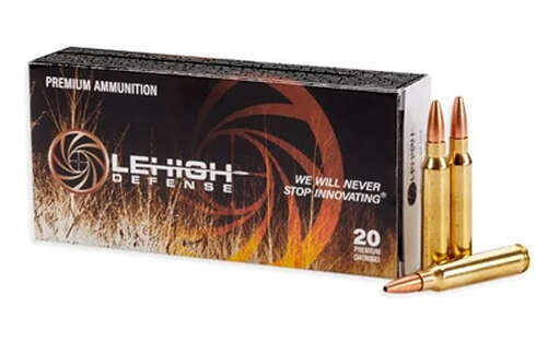 Ammunition Lehigh Defense Controlled Chaos 223Rem LEHIGH CTRL CHAOS 223REM 62GR 20/200